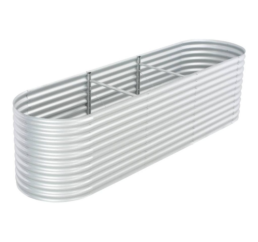 DOTMALL Hochbeet High Grow Straight,Verzinkter Stahl Balkon Blumenkasten 320x80x81cm DOTMALL Hochbeet High Grow Straight,Verzinkter Stahl Balkon Blumenkasten 320x80x81cm von DOTMALL