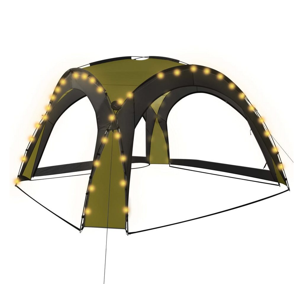 DOTMALL Partyzelt Partyzelt mit LED und 4 Seitenwänden 3,6x3,6x2,3 m Grün DOTMALL Partyzelt Partyzelt mit LED und 4 Seitenwänden 3,6x3,6x2,3 m Grün von DOTMALL