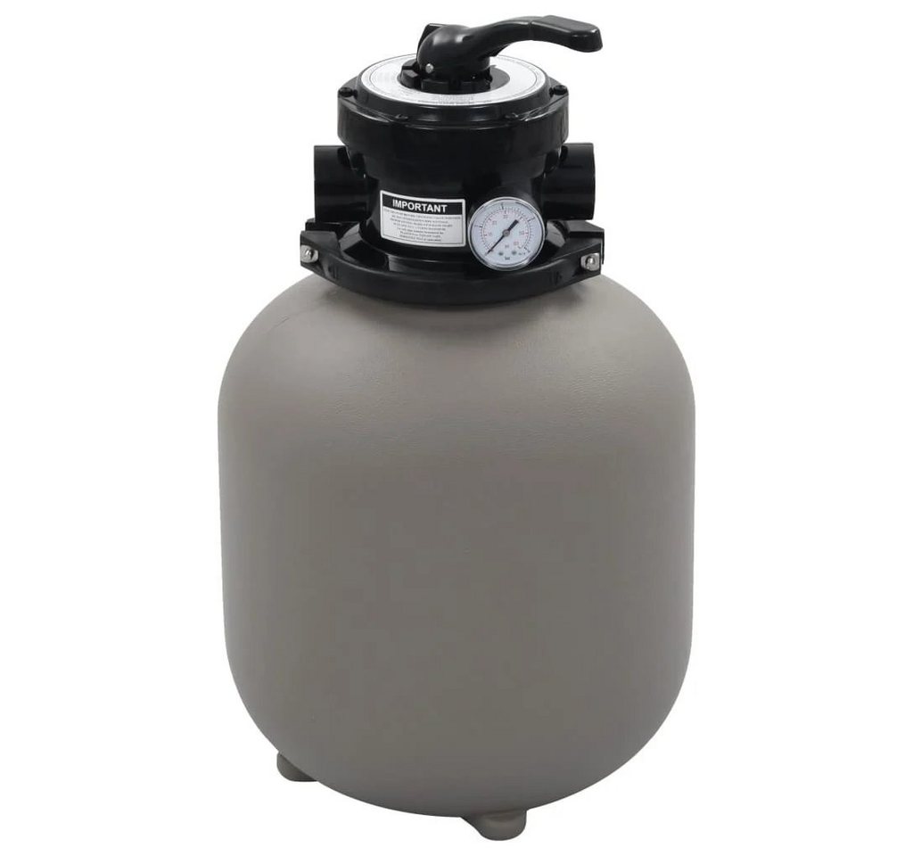 DOTMALL Sandfilteranlage Pool-Sandfilter mit 4-Wege-Ventil,Pumpenleistung ca. 7 m³/h DOTMALL Sandfilteranlage Pool-Sandfilter mit 4-Wege-Ventil,Pumpenleistung ca. 7 m³/h von DOTMALL