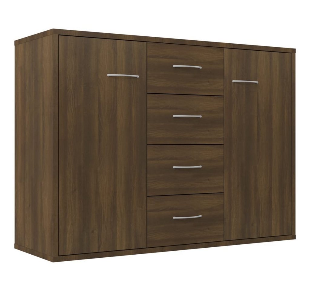 DOTMALL Sideboard Sideboard Braun Eichen-Optik 88x30x65 cm Holzwerkstoff von DOTMALL