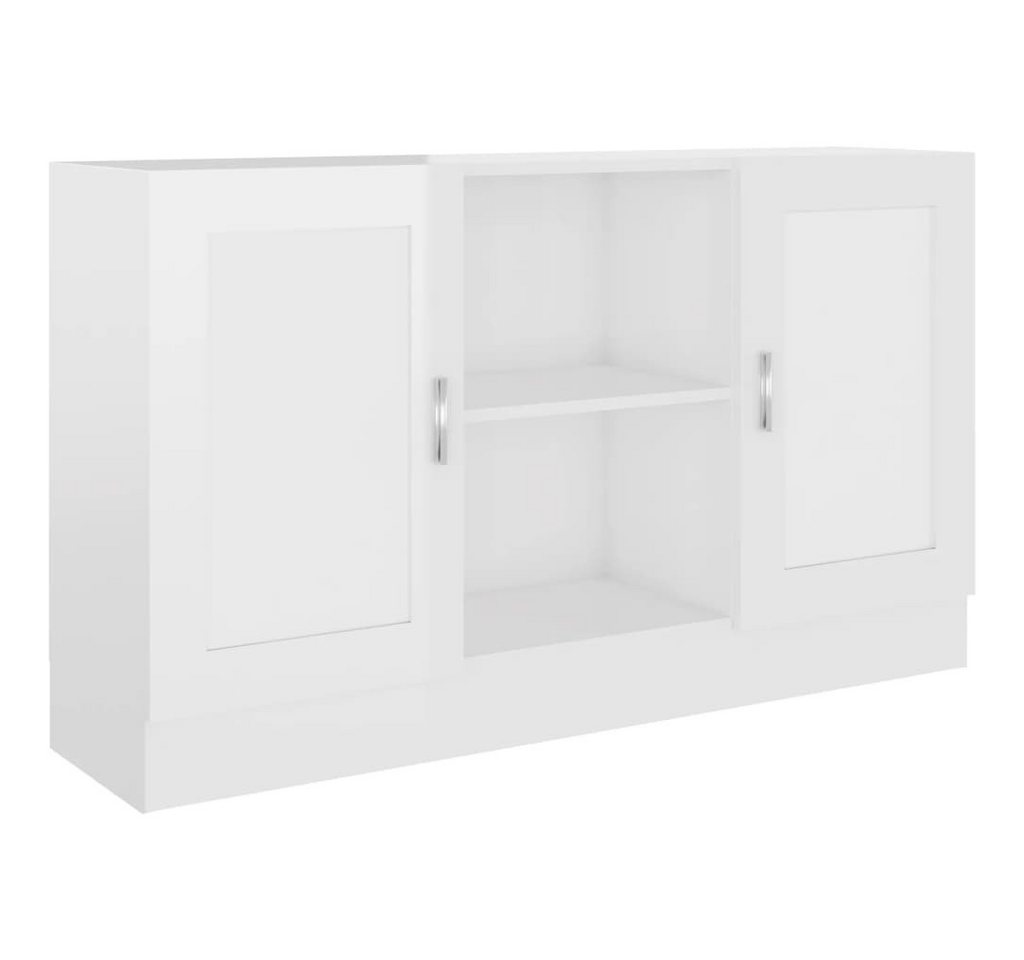 DOTMALL Sideboard Sideboard Hochglanz-Weiß 120x30,5x70 cm Holzwerkstoff von DOTMALL