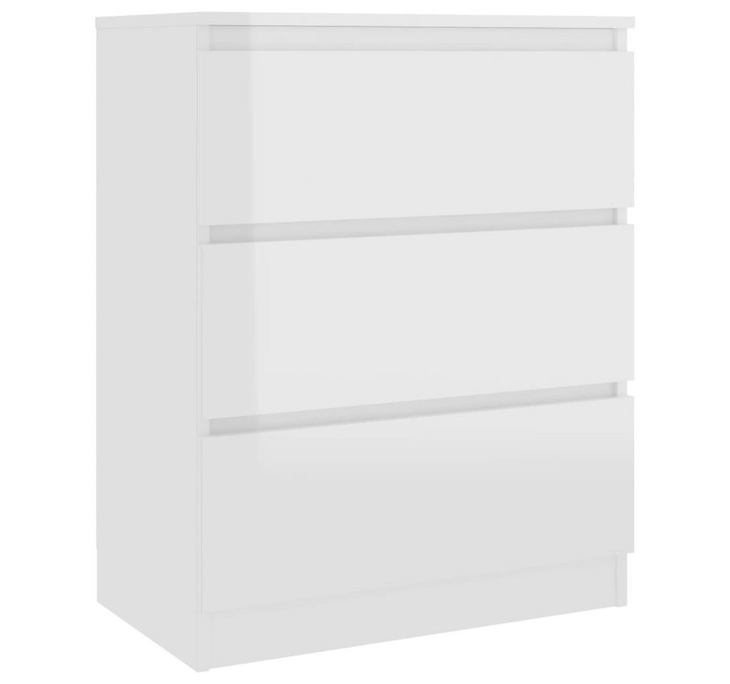 DOTMALL Sideboard Sideboard Hochglanz-Weiß 60x35x76 cm Holzwerkstoff von DOTMALL