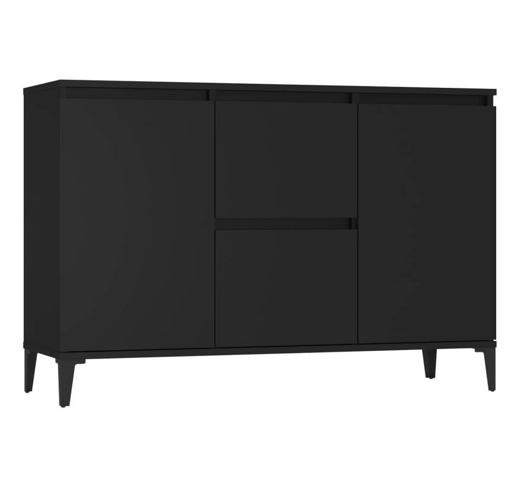 DOTMALL Sideboard Sideboard Schwarz 104x35x70 cm Holzwerkstoff von DOTMALL