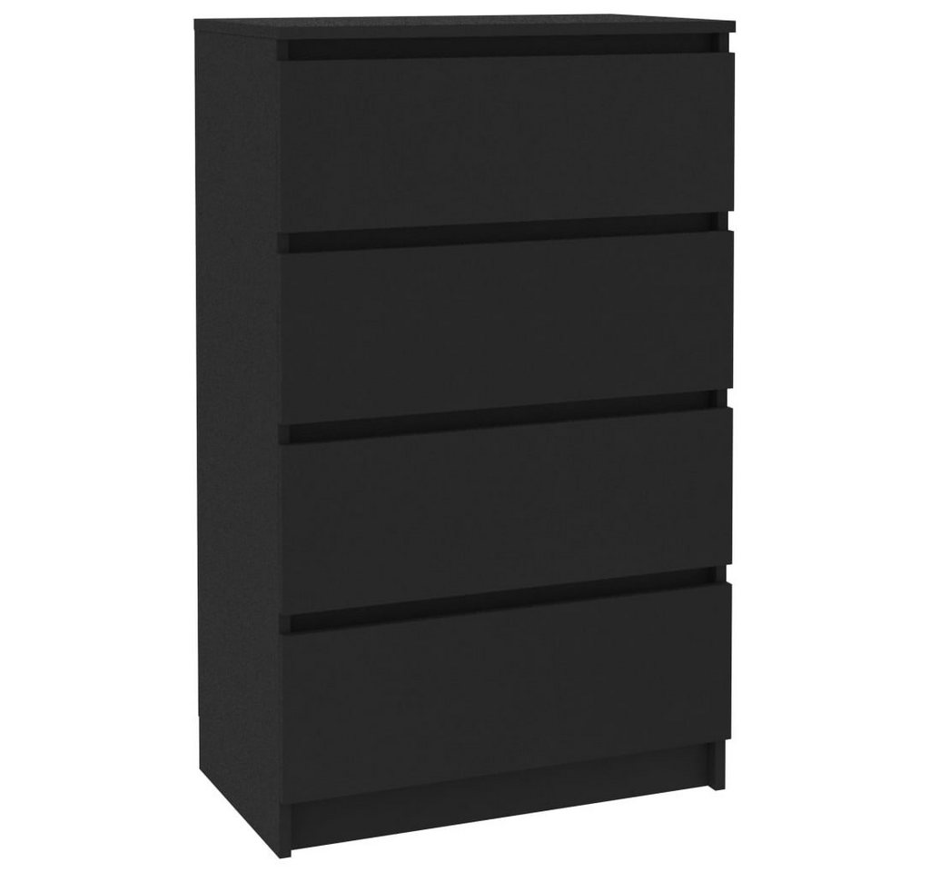 DOTMALL Sideboard Sideboard Schwarz 60x35x98,5 cm Holzwerkstoff von DOTMALL