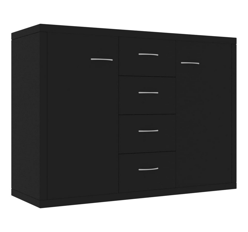 DOTMALL Sideboard Sideboard Schwarz 88x30x65 cm Holzwerkstoff von DOTMALL