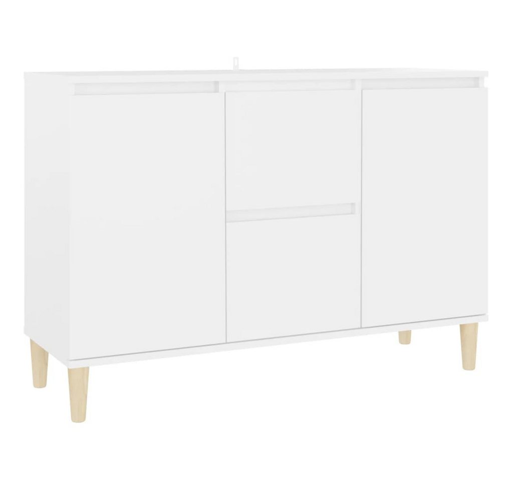 DOTMALL Sideboard Sideboard Weiß 103,5x35x70 cm Holzwerkstoff von DOTMALL