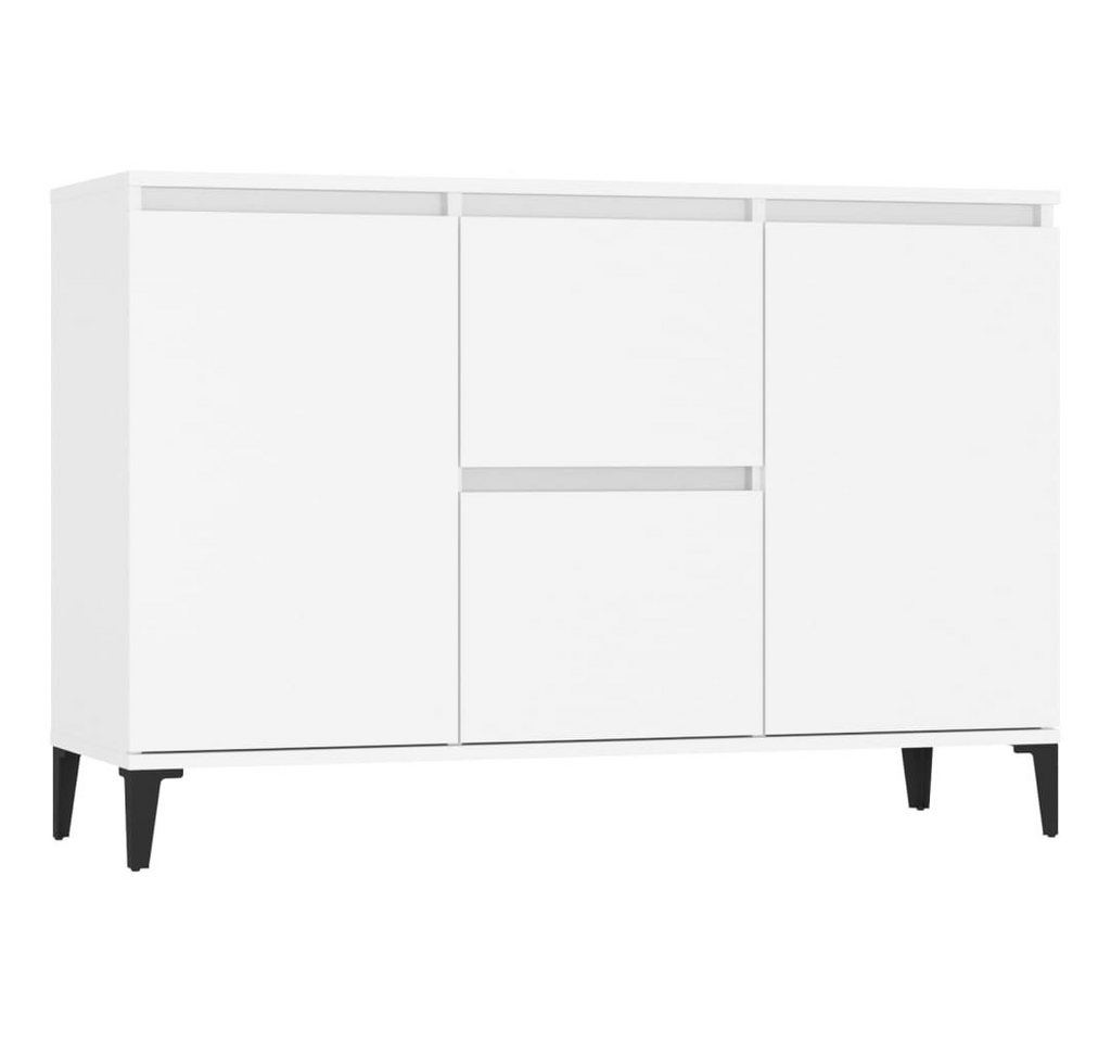 DOTMALL Sideboard Sideboard Weiß 104x35x70 cm Holzwerkstoff von DOTMALL