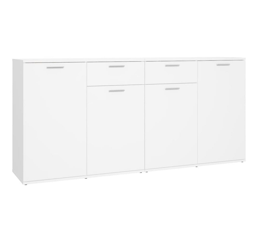 DOTMALL Sideboard Sideboard Weiß 160x36x75 cm Holzwerkstoff von DOTMALL