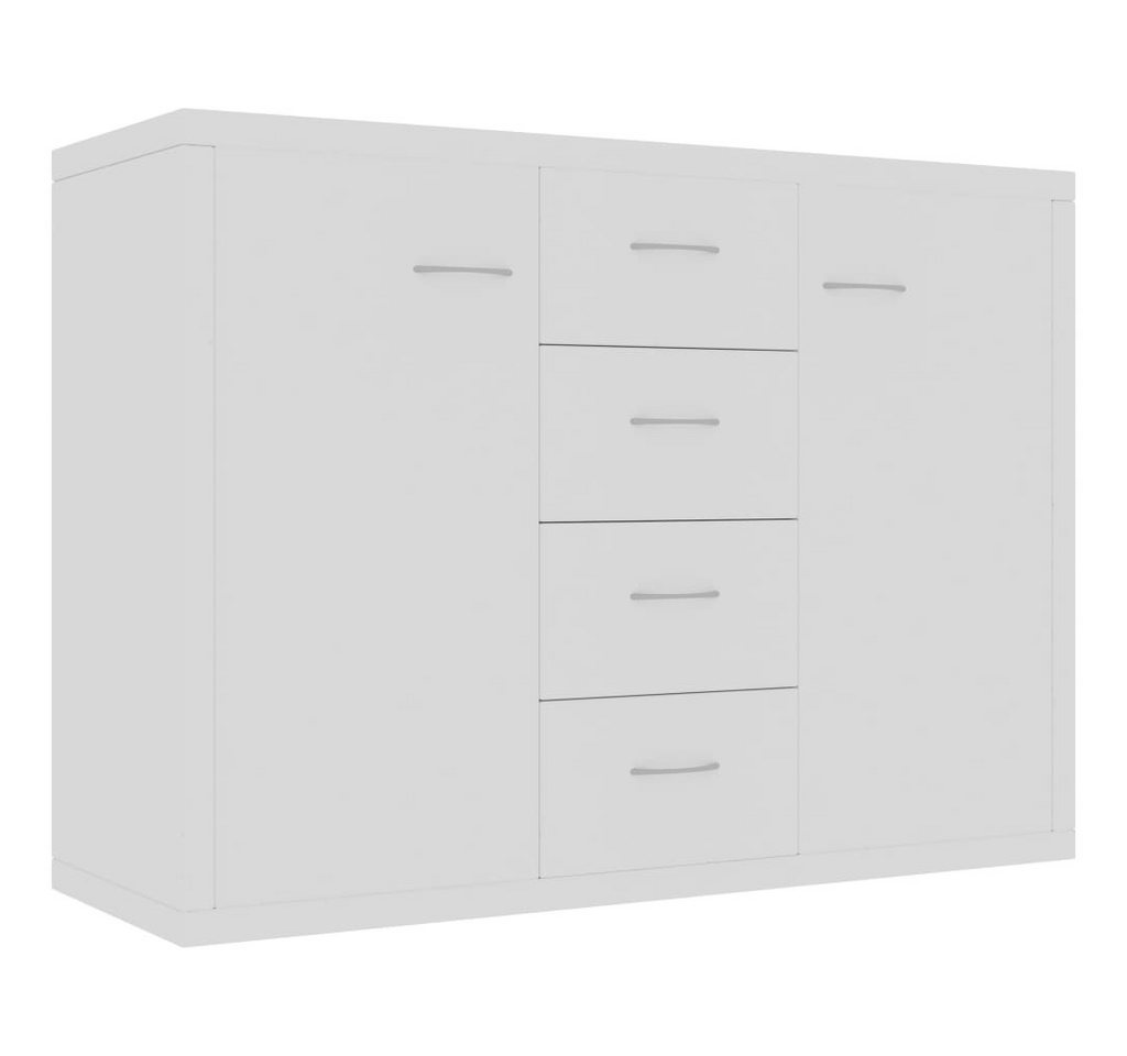 DOTMALL Sideboard Sideboard Weiß 88x30x65 cm Holzwerkstoff von DOTMALL