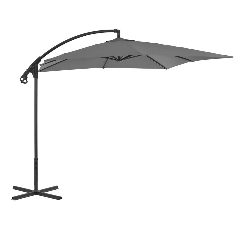 DOTMALL Sonnenschirm Ampelschirm mit Stahlmast 250×250 cm DOTMALL Sonnenschirm Ampelschirm mit Stahlmast 250×250 cm von DOTMALL