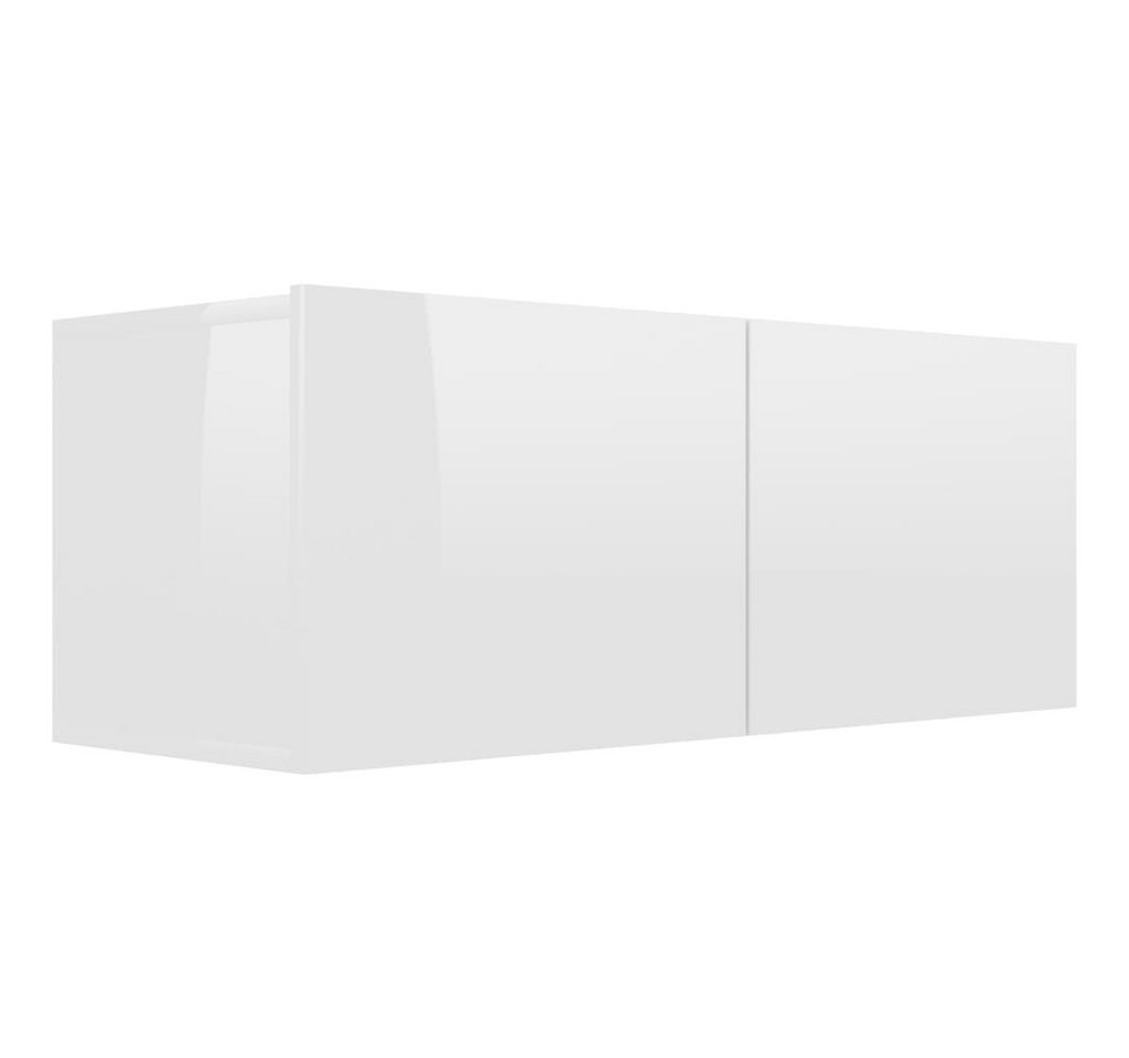 DOTMALL TV-Schrank TV-Schrank Hochglanz-Weiß 80x30x30 cm Holzwerkstoff von DOTMALL