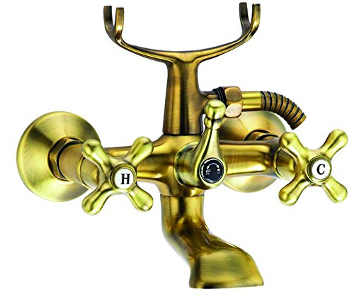 DP bath - Wannenfüllarmatur Serie Almendro, 1 Stück, bronze, GCB004 von DP GRIFERIA