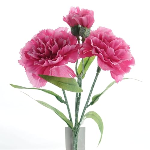 DPI Zwergnelken Pink 40 cm im 2er-Bund - Kunstblumen von DPI