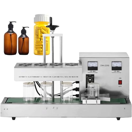 Automatische Aluminiumfolien-Versiegelungsmaschine,Automatische Flaschenversiegelungsausrüstung Für Plastikflaschen Und Glasflaschen,2200w Kontinuierliche Bandversiegelungsmaschine,15-60mm-220V von DPLXQPP