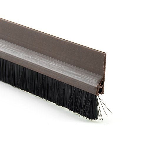 DQ-PP Türbodendichtung | PVC | 98 cm | Braun | Selbstklebend | Streifenbürste | Türbürstendichtung | Türdichtung | Bodenabdichtung mit Bürste | Dichtbürste | Bürstenleiste DQ-PP Türbodendichtung | PVC | 98 cm | Braun | Selbstklebend | Streifenbürste | Türbürstendichtung | Türdichtung | Bodenabdichtung mit Bürste | Dichtbürste | Bürstenleiste von DQ-PP