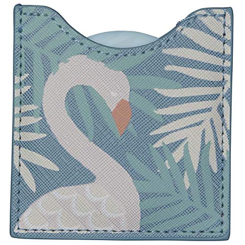 DRAEGER PARIS 1886 Draeger – Flamingo-Spiegel – Runder Taschenspiegel zum Mitnehmen Geburtstag für alle Anlässe – Maße 8 5 cm x 8 cm 76005903 klein small von DRAEGER