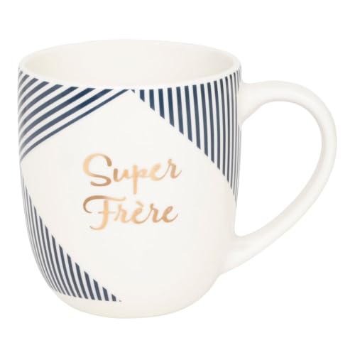 Draeger Paris - Geschenk-Becher - "SUPER FRERE" von DRAEGER