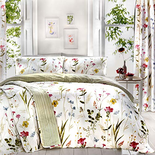 Dreams & Drapes – Spring Glade – pflegeleichtes Bettbezug-Set – King Size in Mehrfarbig von DREAMS AND DRAPES