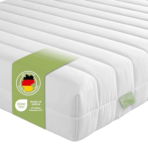 DREAMSTAR Easy Flex | orthopädische 7-Zonen Kaltschaummatratze | Öko-Tex Zertifiziert | Härtegrad 2 und 3 (H2 & H3) | Rollmatratze 13 cm | Made in EU I 160 x 200 cm von DREAMSTAR