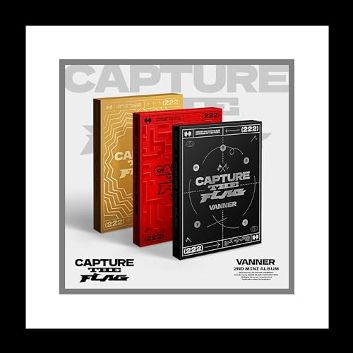 VANNER CAPTURE THE FLAG 2nd Mini Album Contents+Photocard+Sticker+Tracking Sealed (Standard 3 Version SET) von DREAMUS