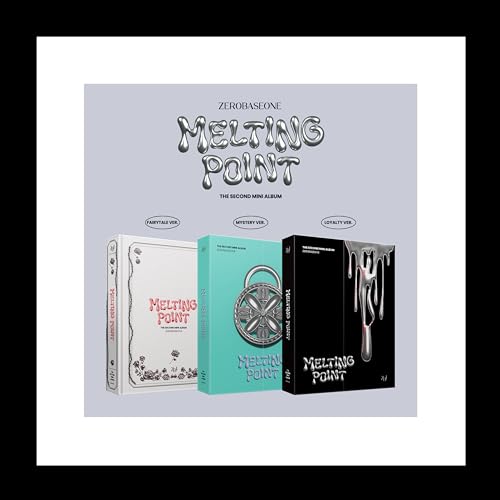 ZEROBASEONE MELTING POINT 2nd Mini Album CD+Folded Poster on pack+Photobook+Postcard+Photocard+Tracking Sealed ZB1 (SET(FAIRYTALE+LOYALTY+MYSTERY)) von DREAMUS