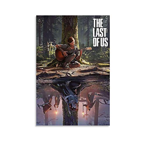 The Last of Us Gaming-Poster, Leinwand-Kunst-Poster und Wand-Kunstdruck, modernes Familienschlafzimmer, 40 x 60 cm von DSGFR