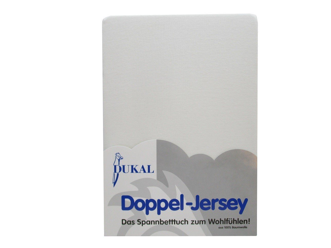 Spannbettlaken Split-Topper, Einschnitt 90 cm an der Kopfseite, 100% Baumwolle, DUKAL, Doppel-Jersey, Gummizug: rundum, (1 Stück), 180x200 - 200x200 cm, aus hochwertigem Doppel-Jersey, Made in Germany von DUKAL