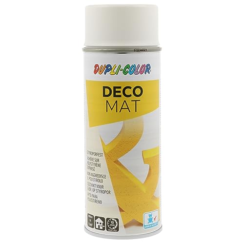 DUPLI-COLOR 192821 DECO MAT weiß matt 400 ml von DUPLI-COLOR