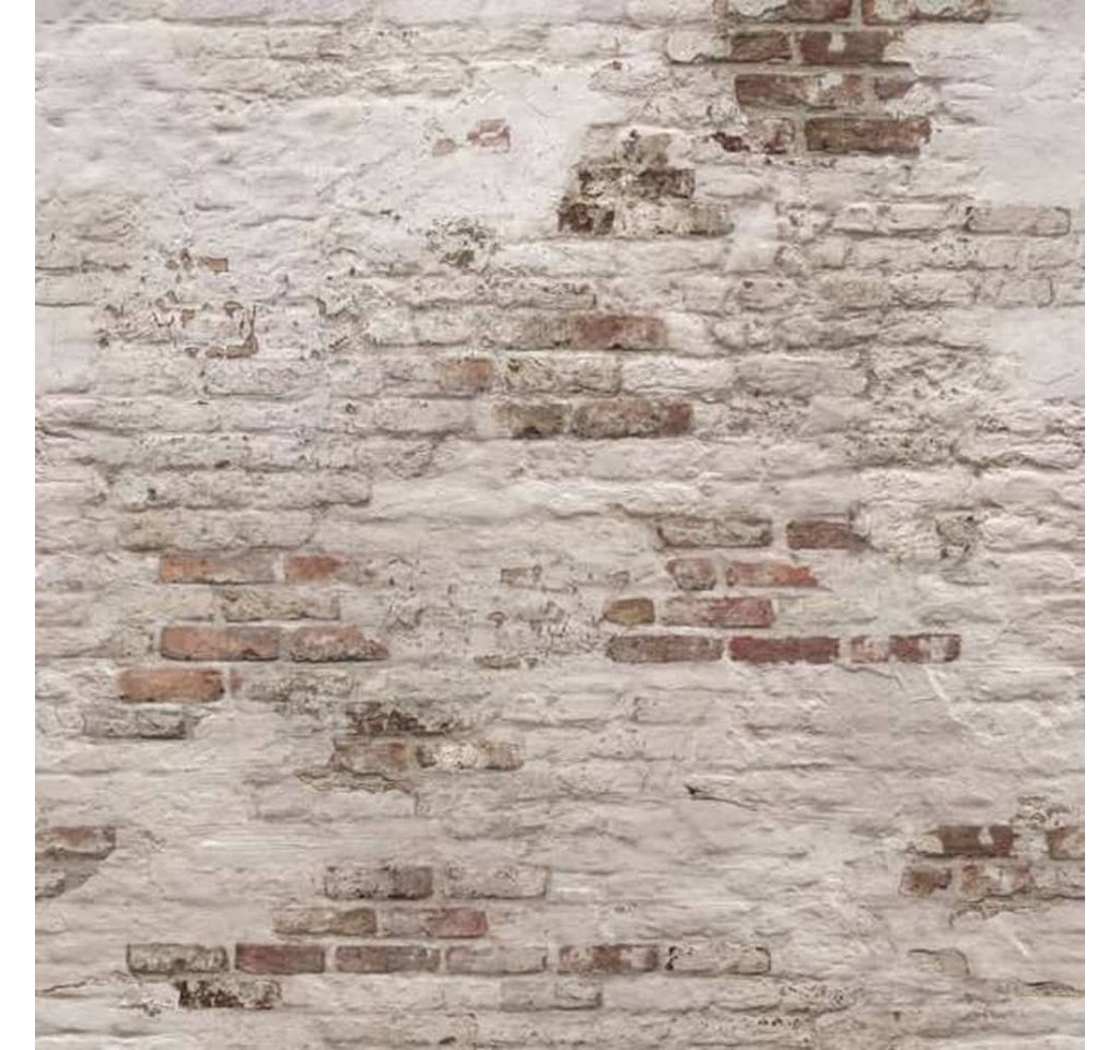 DUTCH WALLCOVERINGS Fototapete Fototapete Old Brick Wall Beige and Braun, (1 St) von DUTCH WALLCOVERINGS
