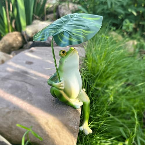 Gartendeko Figuren Draußen Frosch Deko,Garten Wetterfest Frösche Deko Figuren,Gartendeko Frosch Gartenfiguren,Tiere Dekofiguren Gartenfigur für Außen Harz Statue Balkon Terrasse Teiche Deko Gartendeko Figuren Draußen Frosch Deko,Garten Wetterfest Frösche Deko Figuren,Gartendeko Frosch Gartenfiguren,Tiere Dekofiguren Gartenfigur für Außen Harz Statue Balkon Terrasse Teiche Deko von DZAY
