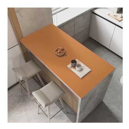 Große Leder-Schreibtischunterlage, wasserdichte Kaffee-Bar-Esstischmatten, waschbare Tischdecke, Tischplattenschutz, ultradünne Matte von DZFXH