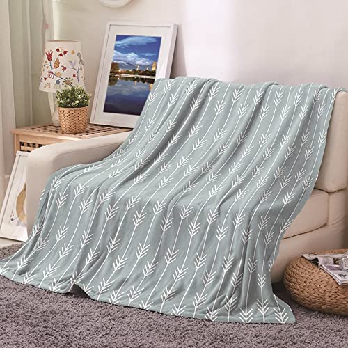 Daesar Wohndecke Warm,Kuscheldecke Flauschig 180X200 Gestreift und Pfeile Gemustert Decke Warm Winter von Daesar