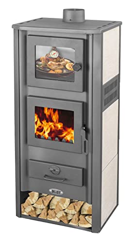 Kaminofen mit Backfach Weiß Holzofen 12,1 kW Kamin Ambasador Ofen Dauerbrandofen Werkstattofen Schwedenofen Hüttenofen Heizofen Kaminofen mit Backfach Weiß Holzofen 12,1 kW Kamin Ambasador Ofen Dauerbrandofen Werkstattofen Schwedenofen Hüttenofen Heizofen von DanDiBo