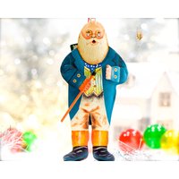 Vintage 7 "Große Dose Weihnachtsmann Ornament - Weihnachtsanzüge Urlaub, Weihnachten, Xmas Sku 25-C1-00033538 von DansandAdiHomeDecor
