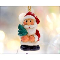 Vintage Kleiner Weihnachtsschmuck - Nikolaus, Kris Kringle Feiertag, Weihnachten, Xmas Sku 30-410-00033025 von DansandAdiHomeDecor