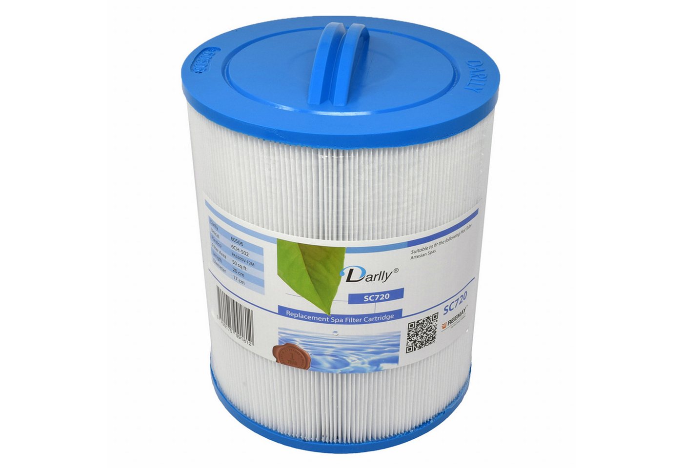 Darlly Pool-Filterkartusche Darlly SC720 Filter Ersatzfilter Lamellenfilter Artesian Spas von Darlly