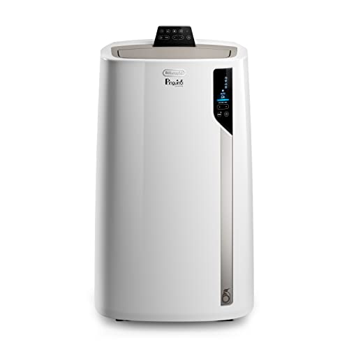 De'Longhi Pinguino PAC EL112 CST WiFi, Mobile Klimaanlage mit MyEcoRealFeel-Technologie für Räume bis zu 110 m³,11.000 BTU/h, 2,9 kW, 63 dB, Entfeuchtungsfunktion, A+, App- und Sprachsteuerung, Weiß von De'Longhi