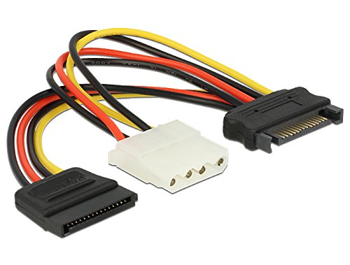 DeLOCK 2X Original Adapter Power SATA in OVP 15pin>4pin+SATA 15pin nur original PolyBag! DeLOCK 2X Original Adapter Power SATA in OVP 15pin>4pin+SATA 15pin nur original PolyBag! von DeLOCK