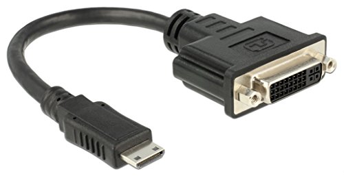 Delock Adapter HDMI Mini-C Stecker zu DVI 24+5 Buchse 20 cm Delock Adapter HDMI Mini-C Stecker zu DVI 24+5 Buchse 20 cm von DeLOCK