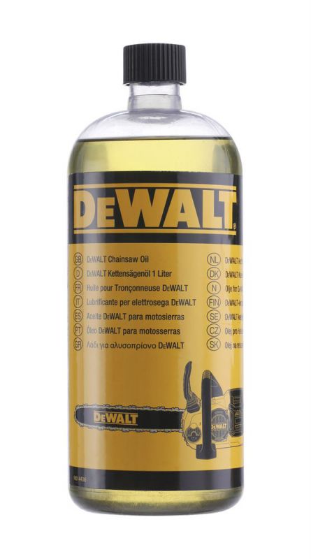 DeWalt Kettensägenöl, 1 Liter, für Akku-Kettensaege, XR FLEXVOLT - DT20662-QZ von DeWalt