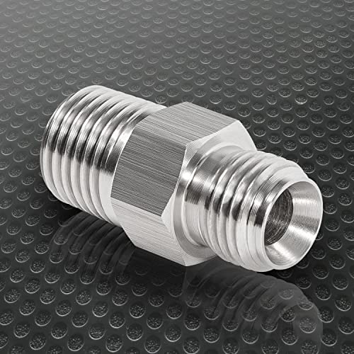 1/4 Zoll NPT Fitting Adapter, 1/4 Zoll NPT männlich auf M12 x 1,25, für M12 x 1,25 männliche metrische Kupplung, Edelstahl-Rohrlehre von Deargooday