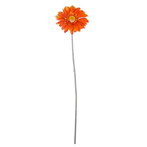 Deco Woerner Künstliche Gerbera 54 cm orange 2 Stück Deko Blumen Kunstblumen Künstliche Gerbera von Deco Woerner