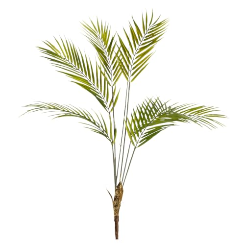 Künstlicher Palmbusch Palmwedel 80 cm grün Kunstpflanze Palmenblatt Deko Palmenwedel von Deco Woerner