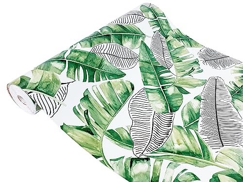 DecoMeister Klebefolie dekorative Möbelfolie Selbstklebende Folie für Möbel Deko-Folie Selbstklebefolie Dekoration mit Motiv Muster Fertigrolle 45cm x 490 cm Exotische Blätter DecoMeister Klebefolie dekorative Möbelfolie Selbstklebende Folie für Möbel Deko-Folie Selbstklebefolie Dekoration mit Motiv Muster Fertigrolle 45cm x 490 cm Exotische Blätter von DecoMeister