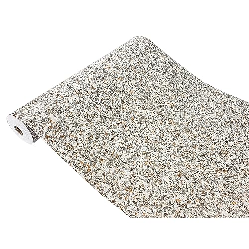 DecoMeister Klebefolie Möbel 45x200 cm | Selbstklebende Möbelfolie in Stein-, Marmor- und Betonoptik | Folie für Möbel wasserfest und leicht anzubringen für Küche und Bad | Granit Grau/Braun DecoMeister Klebefolie Möbel 45x200 cm | Selbstklebende Möbelfolie in Stein-, Marmor- und Betonoptik | Folie für Möbel wasserfest und leicht anzubringen für Küche und Bad | Granit Grau/Braun von DecoMeister