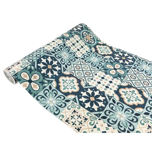 DecoMeister Klebefolie Selbstklebende Möbelfolie Dekofolie Dekoration Muster Folie für Möbel Aufkleber Selbstklebefolien Rolle nach Maß 45x25 cm Blaue Fliesen DecoMeister Klebefolie Selbstklebende Möbelfolie Dekofolie Dekoration Muster Folie für Möbel Aufkleber Selbstklebefolien Rolle nach Maß 45x25 cm Blaue Fliesen von DecoMeister