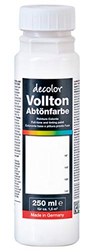 decotric Decolor Abtönfarbe Weiß von decotric