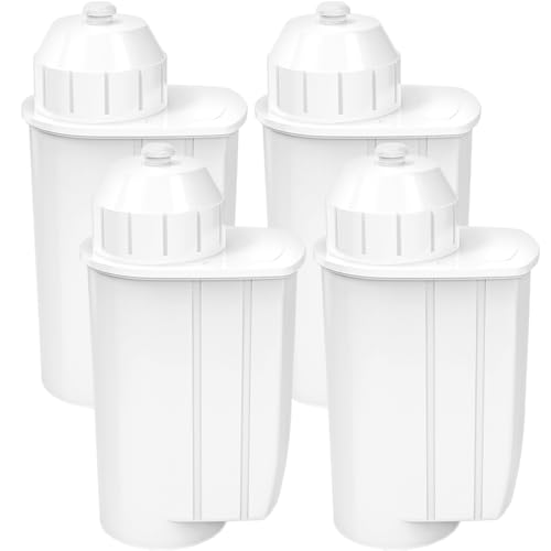 Wasserfilter Kaffeevollautomat für Siemens EQ Series, EQ6, EQ9, EQ500, Brita Intenza Wasserfilter TZ70033A, Bosch TCZ7003, TCZ7033, Weiß(4 Stücke) von Dee.Romg