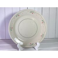 Calico Rose Corning Luncheon Teller Vintage Blumen Geschirr Corelle von DeesNewOldGems