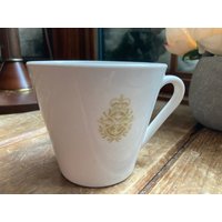Kanada Royal Canadian Navy China - Kaffeetasse, Teetasse, Syrakus, Porzellan, Syralit, Sammlerstück Vintage Restaurant Ware von DeesNewOldGems